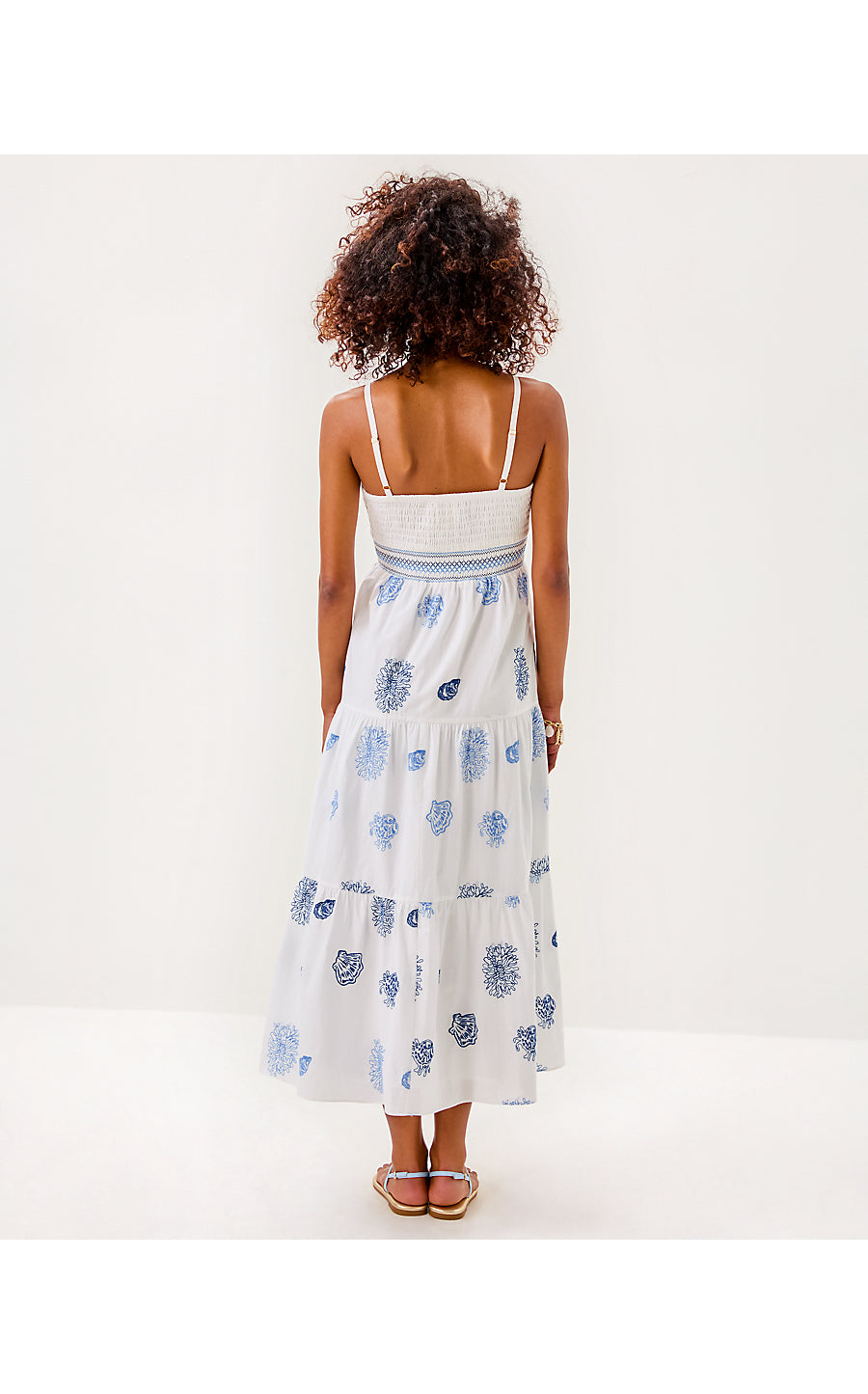 ZANNA DRESS - RESORT WHITE - CASTAWAY EMBROIDERY