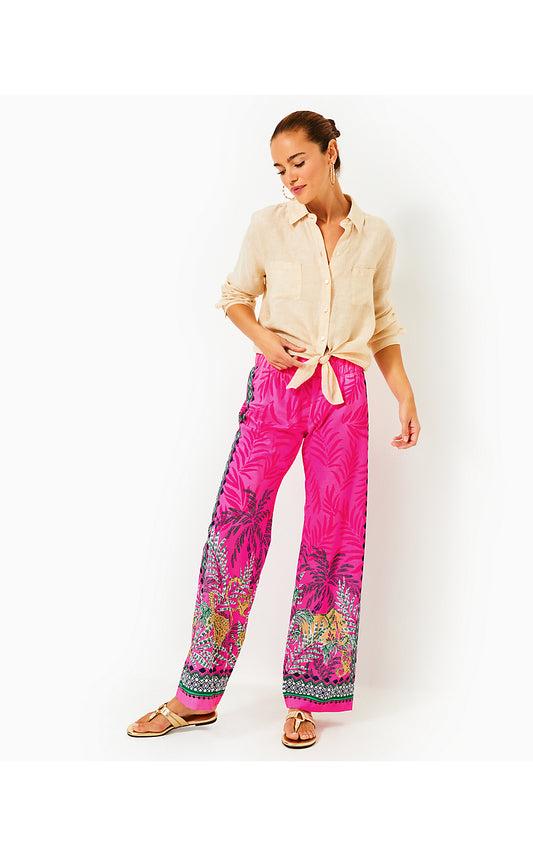 BAL HARBOUR PALAZZO PANT - MULTI - WILD SIDE