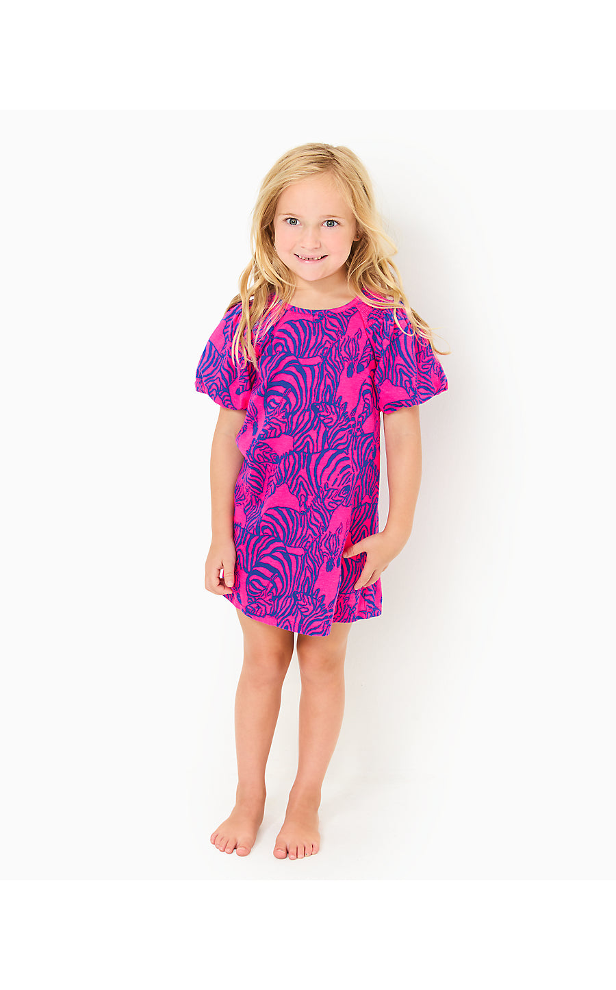 MINI ROSEN DRESS - PASSION FRUIT PINK - WILD NIGHTS