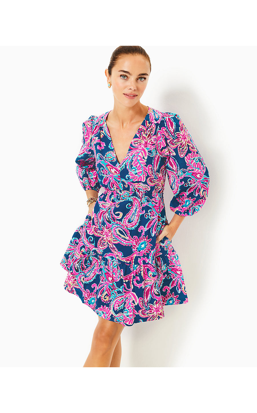 DEACON DRESS - MULTI - FLITTING ABOUT