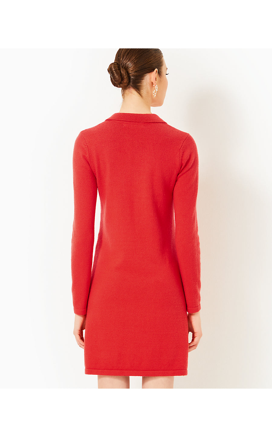 ADALENA SWEATER DRESS - ROCOCO RED