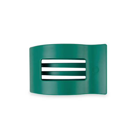 TELETIES - Flat Rectangle Hair Clip | Small | Fir Real