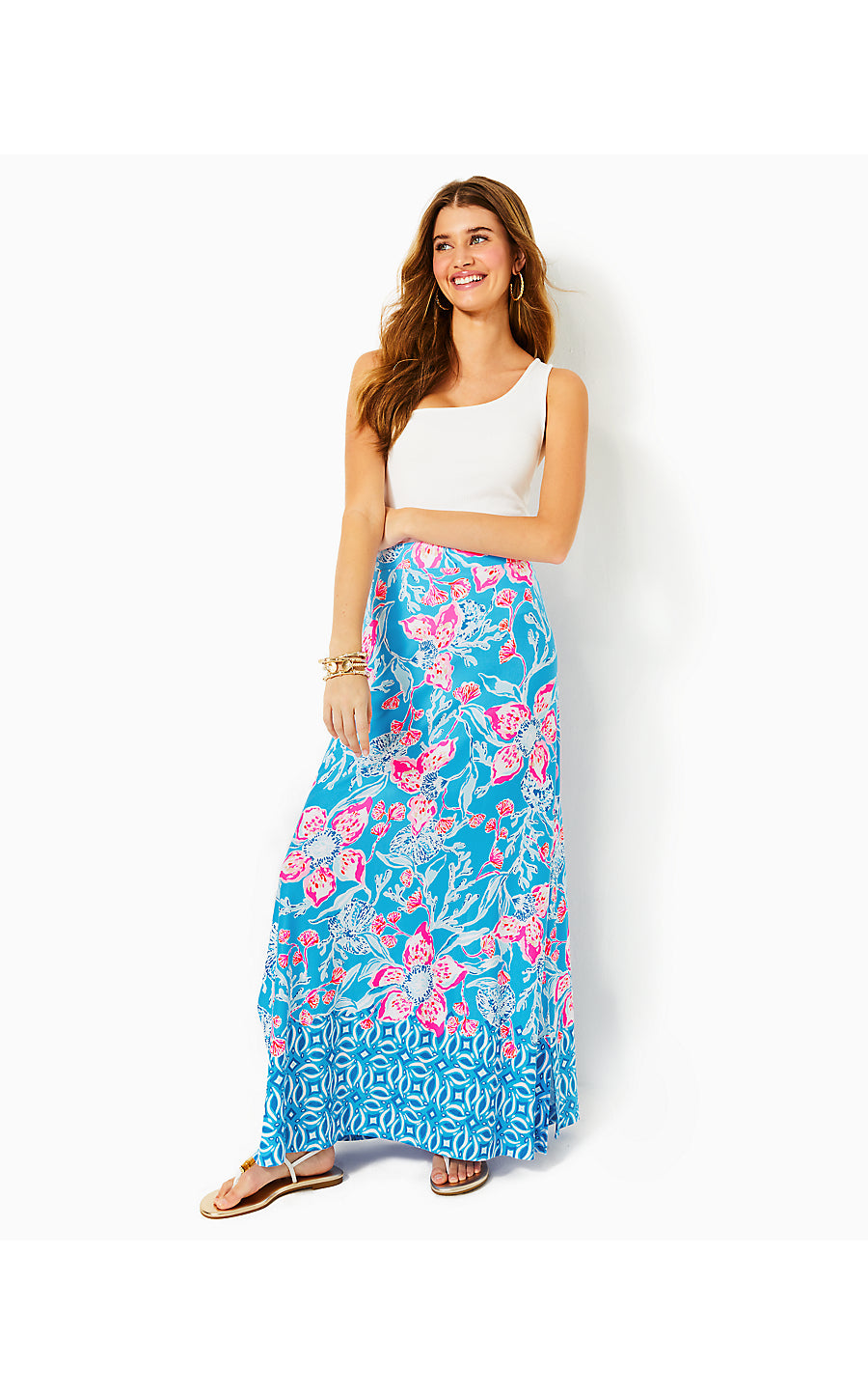 ADEA MAXI SKIRT - MULTI - BAHAMIAN RHAPSODY