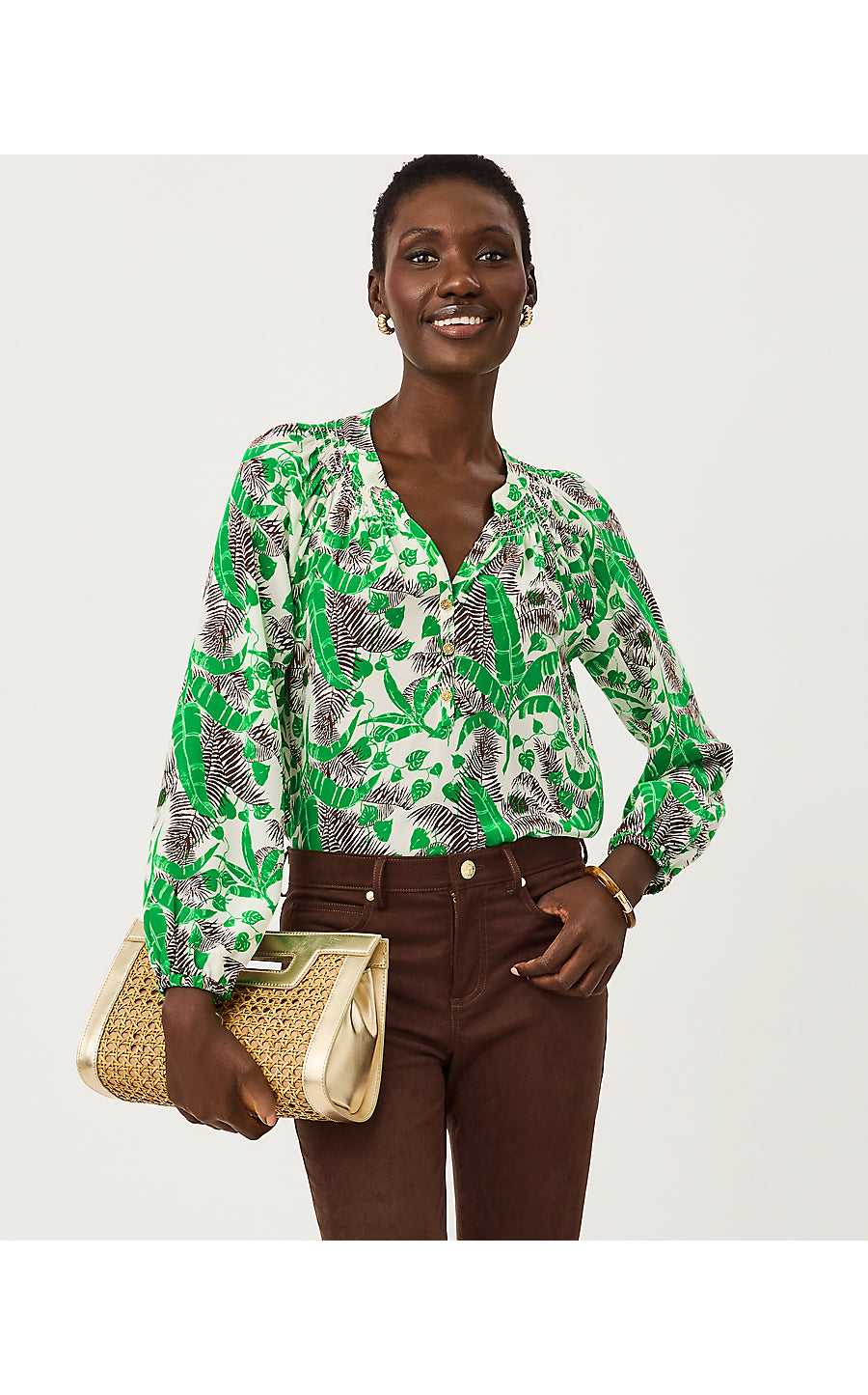 ELSA TOP - VANILLA SPICE - HIDE AND LEAF