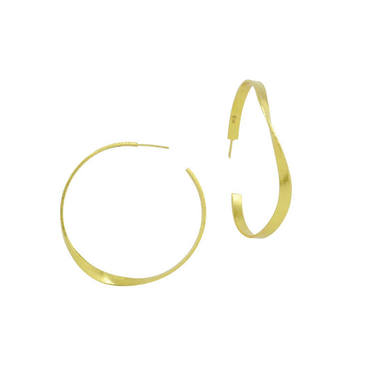 Betty Carré - AYALA EARRINGS HOOPS: Gold