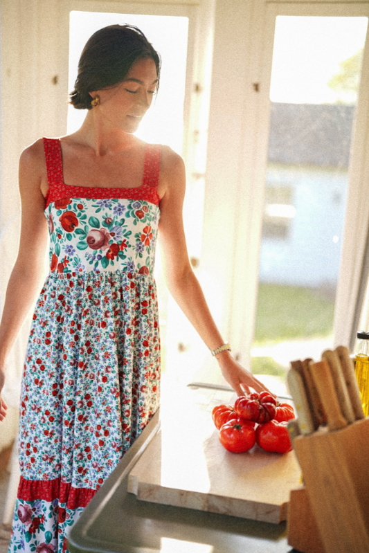 Kendall Dress - Italian Porcelain