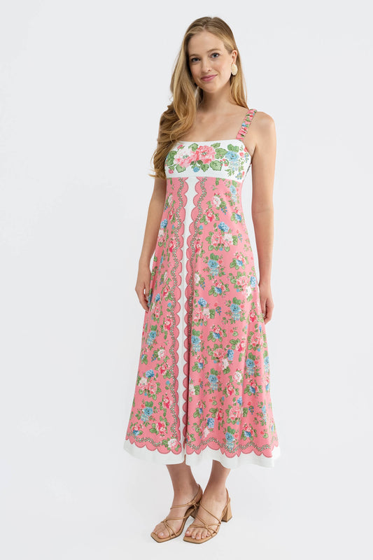 Lochlain Dress - Cottage Rose