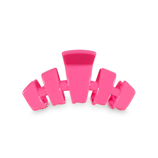 TELETIES - Classic Hair Clip | Small | Paradise Pink