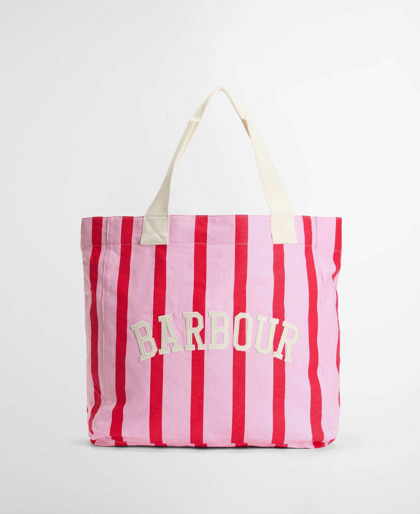 Emily Stripe Tote Bag - Cherry Blossom