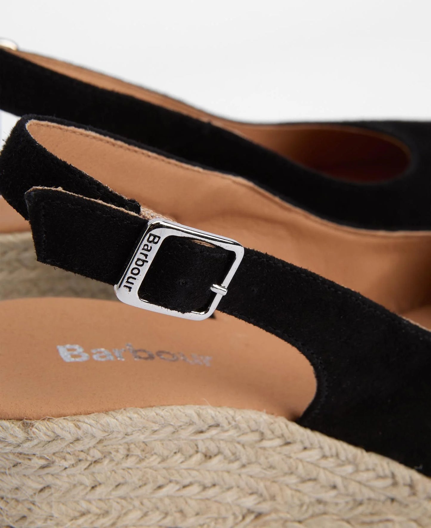 HAZEL ESPADRILLE WEDGE - BLACK