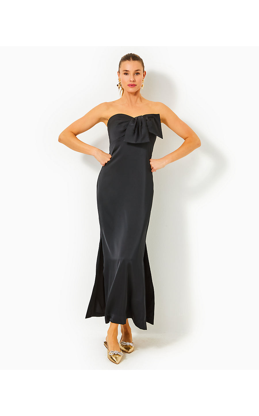 CARLYNN MAXI DRESS - NOIR