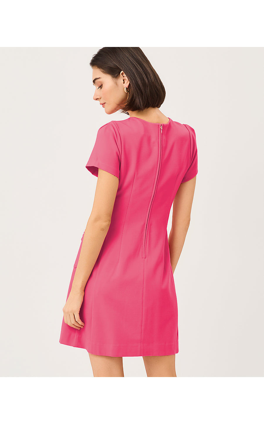 FALLON DRESS - PINK ASTER