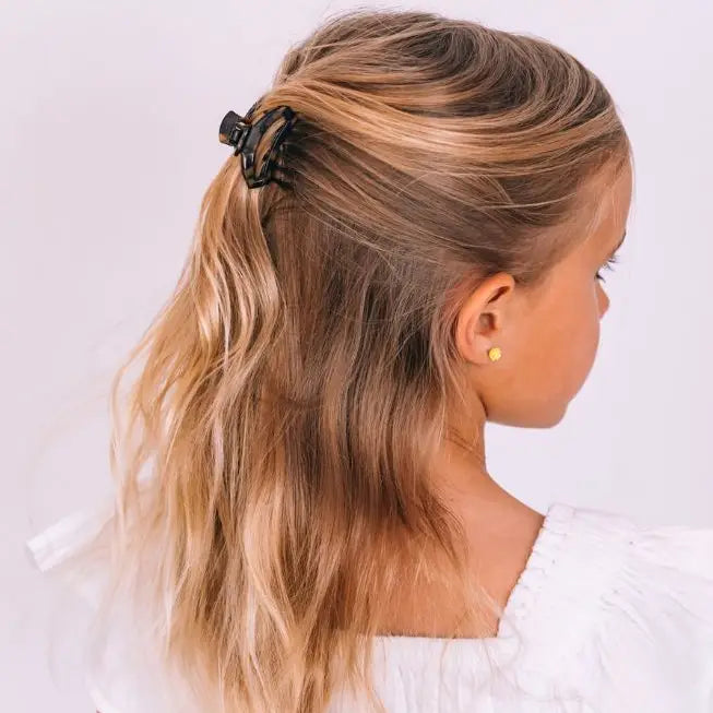 OPEN HAIR CLIP TINY - TORTOISE