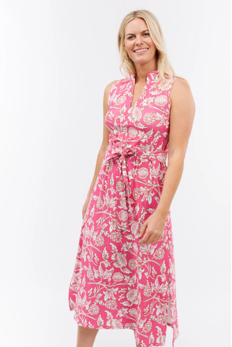 Paige Dress - Tuileries Bloom Pink