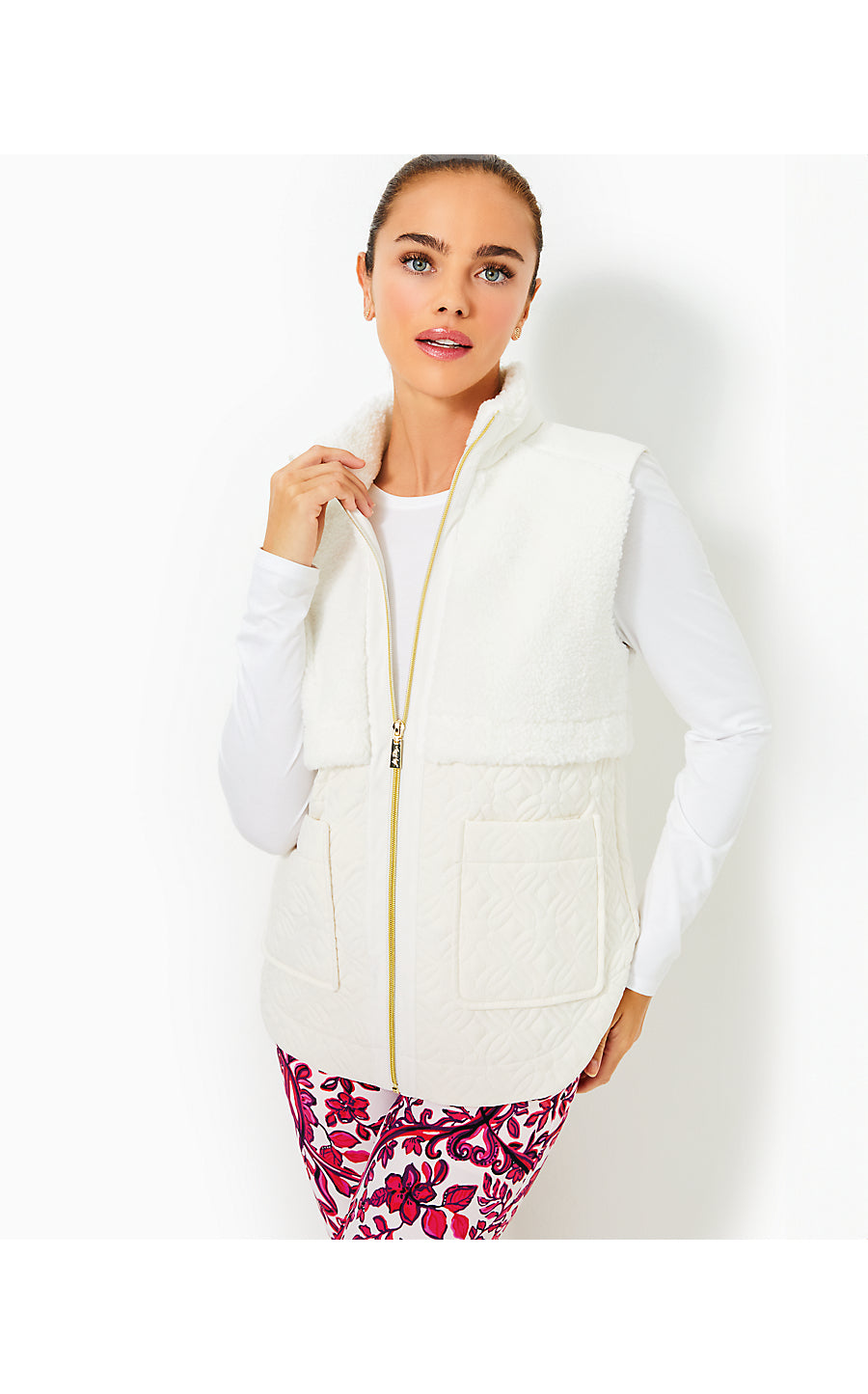 DAVENPORT VEST - COCONUT