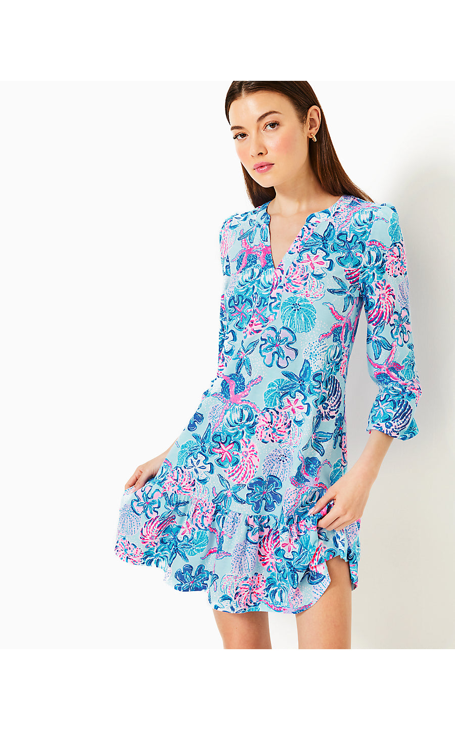 ALYSSA DRESS - Multi Bahamas Beachcomber