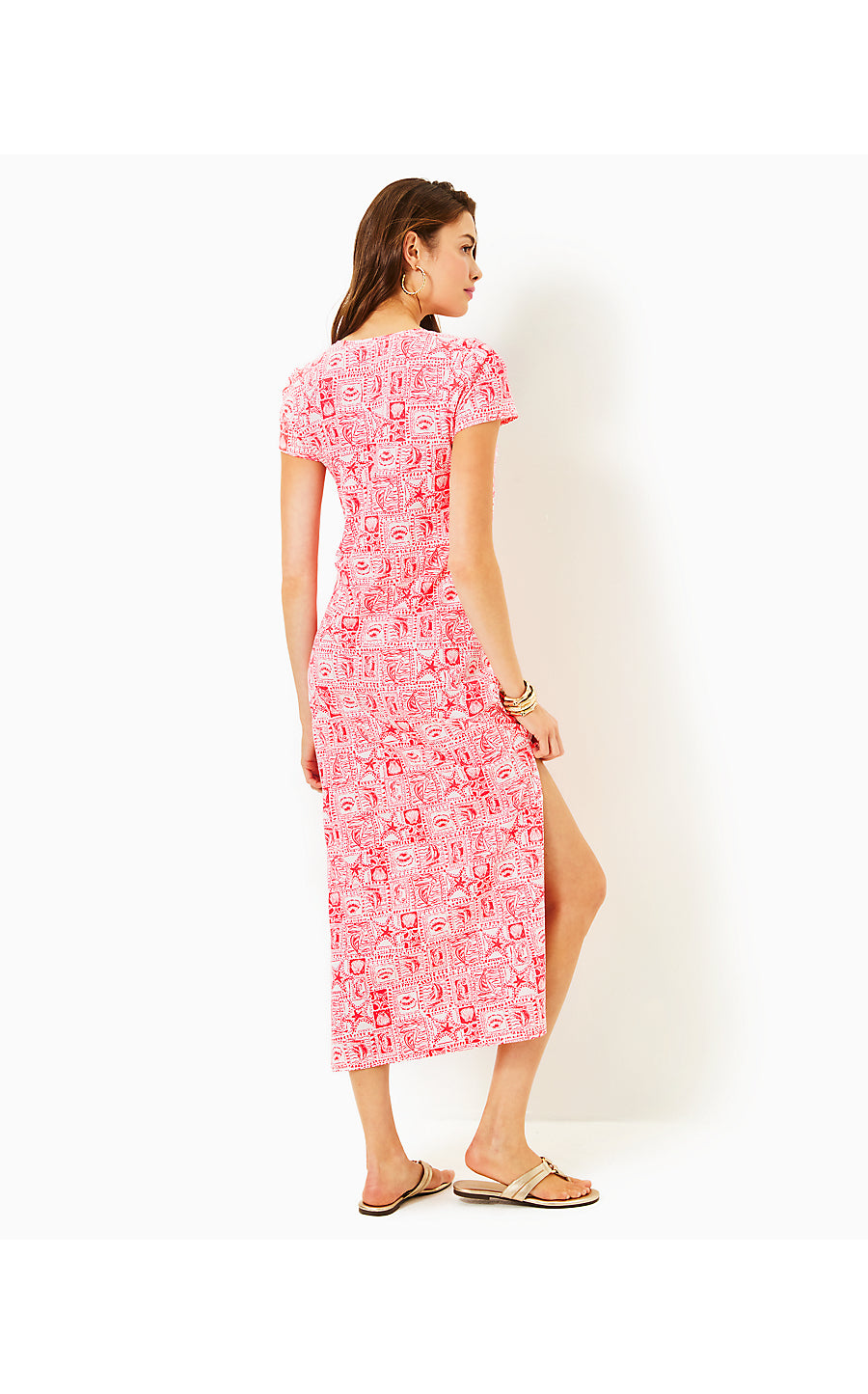 ETTA MAXI DRESS - MIZNER RED - SEASIDE HARBOUR