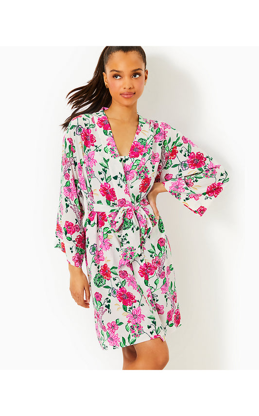 ZABEL PJ ROBE - COCONUT - SAFARI SANCTUARY