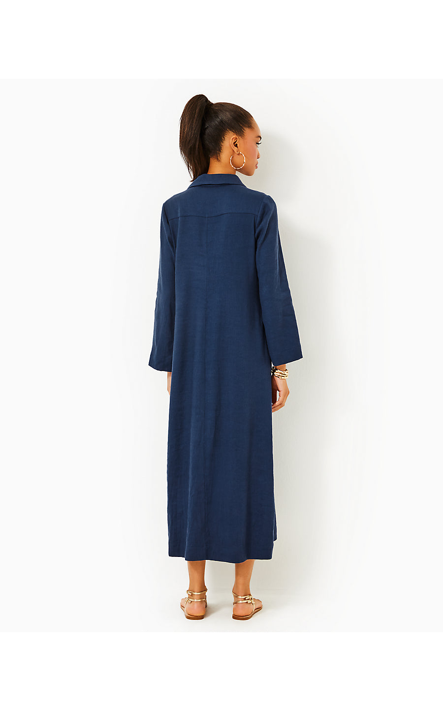 SIMONA DRESS - LOW TIDE NAVY