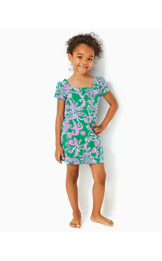 MINI MONTREY DRESS-BRAZILIAN GREEN-SALTY SANDBAR