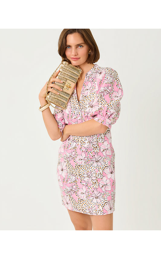 MIALEIGH ELBOW SLEEVE LIN - CONCH SHELL PINK - WILDNESS