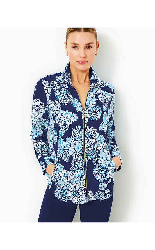 LEONA ZIP-UP - BOUQUET ALL DAY