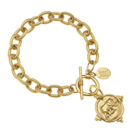 GOLD ELEPHANT BRACELET