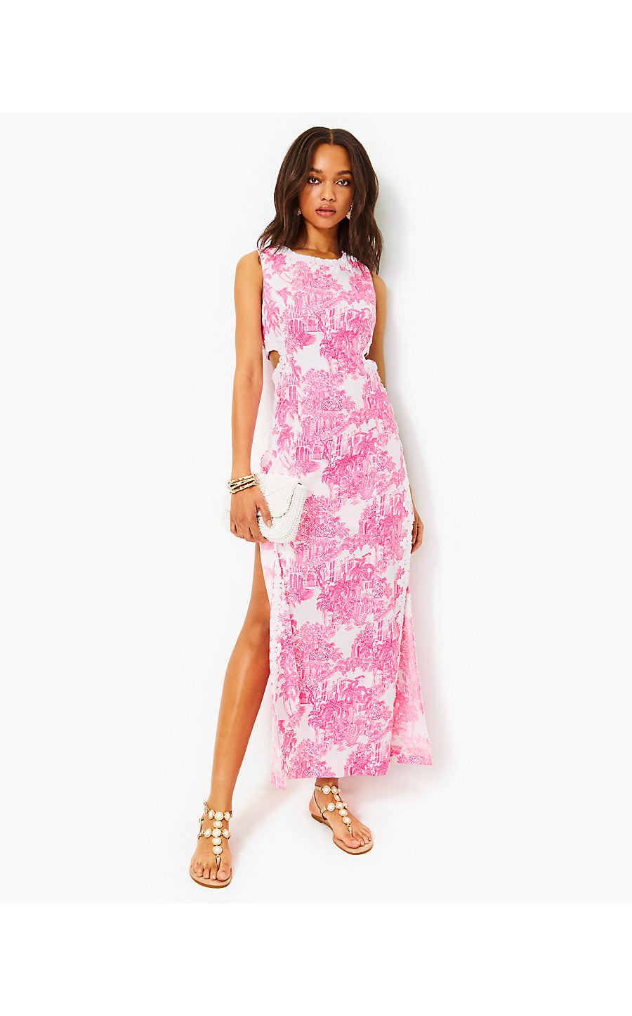 HARLYN MAXI ROMPER - PB ANNIVERSARY TOILE