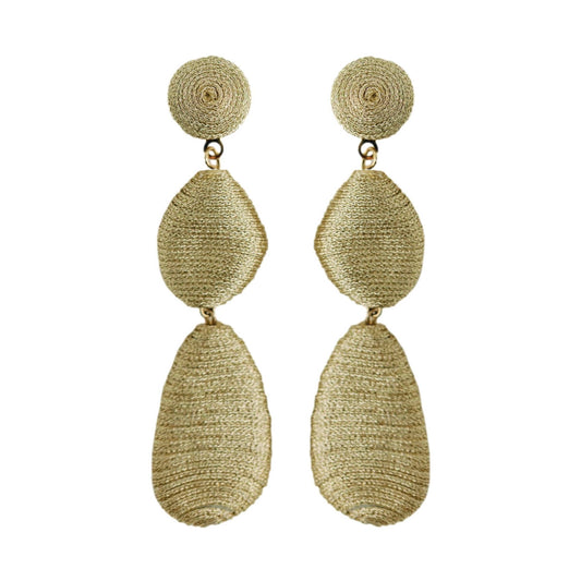 Gold Lido Drop Earrings