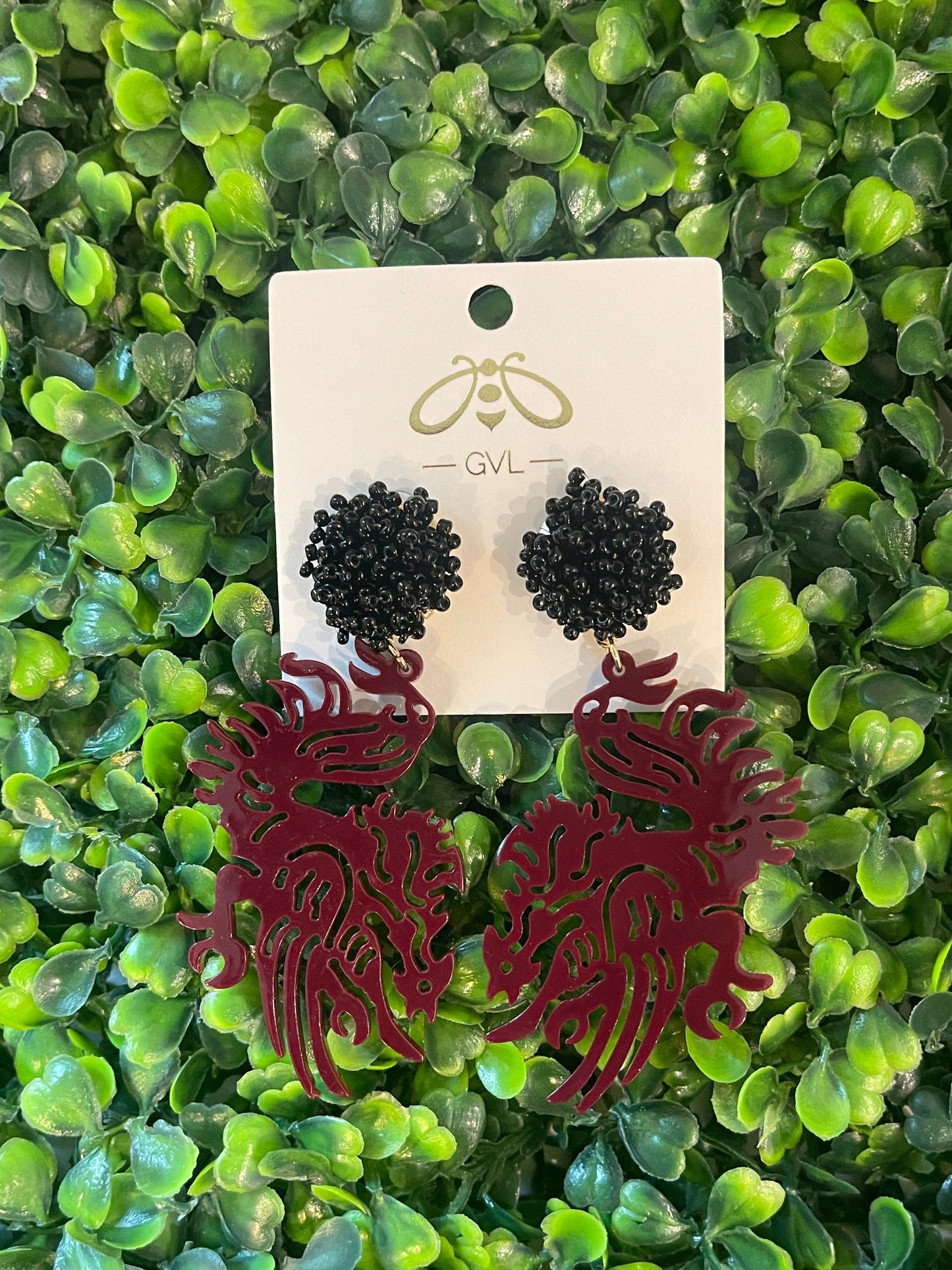 ROSEWOOD EARRINGS