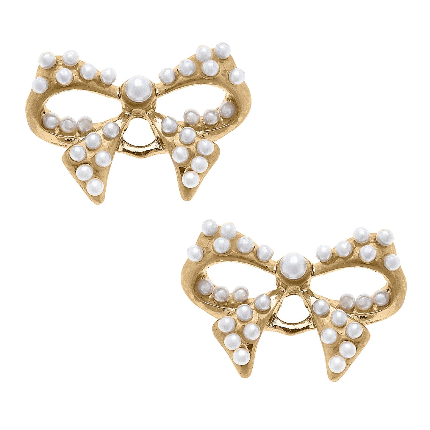 Tillie Pearl Earrings- Ivory