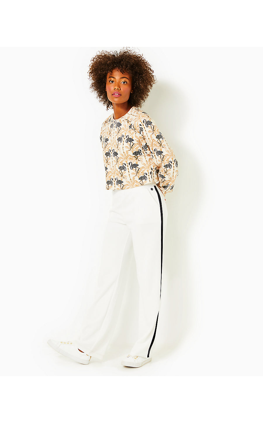 DYLANA TRACK PANT - COCONUT