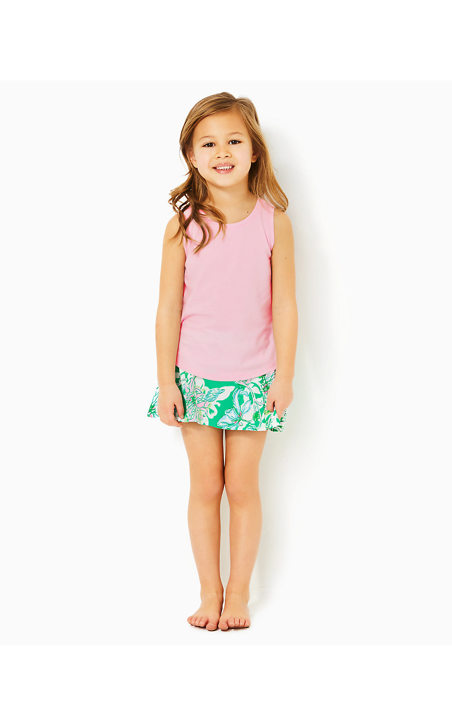 MINI BACIO SKORT UPF 50+ - SPEARMINT - BLOSSOM VIEWS