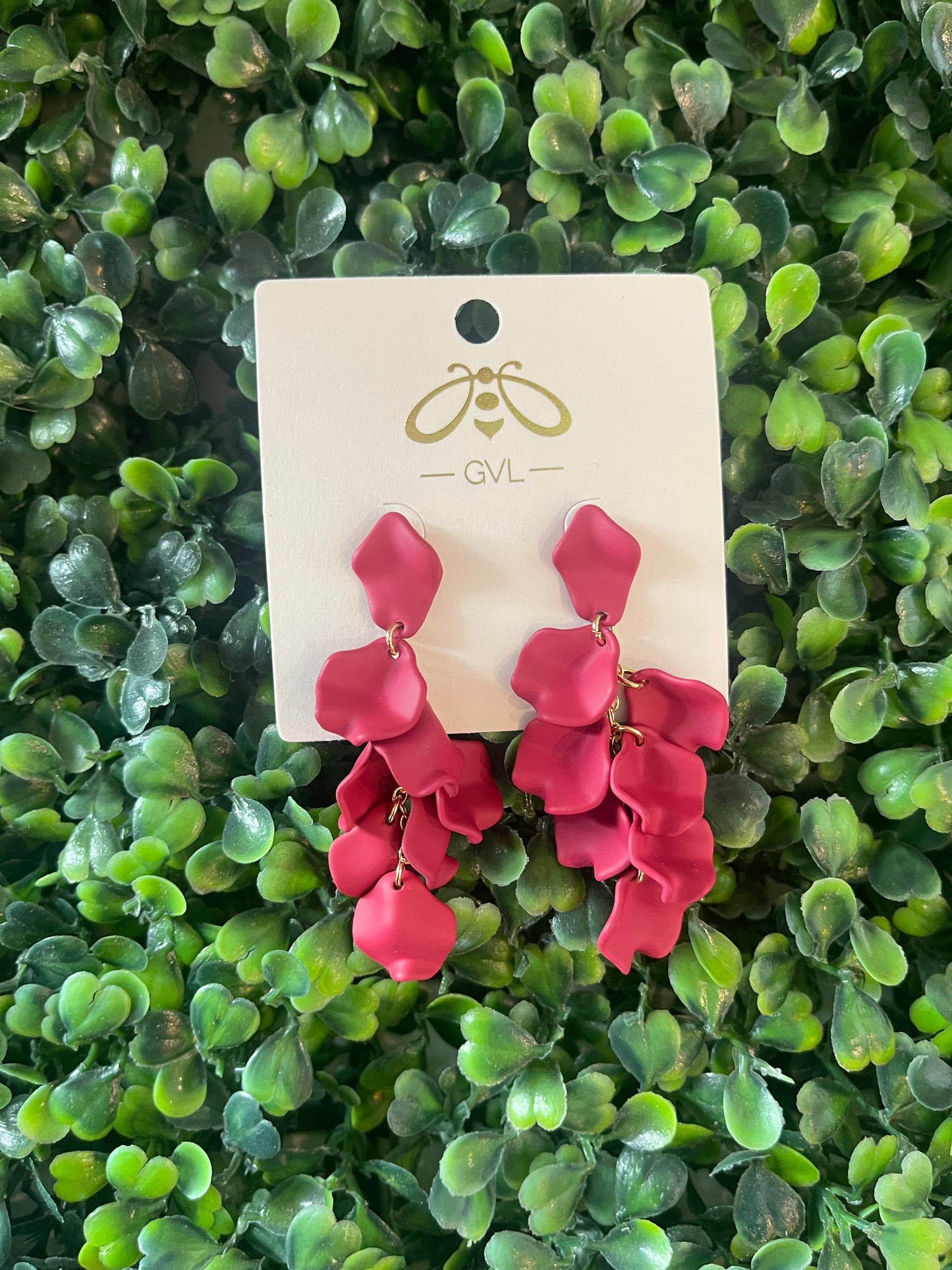 PETAL CHANDELIER EARRINGS