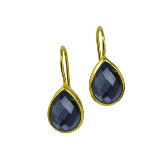 PETRA EARRING - MIDNIGHT BLUE