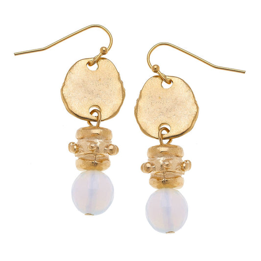 Bentley Earrings - Moonstone