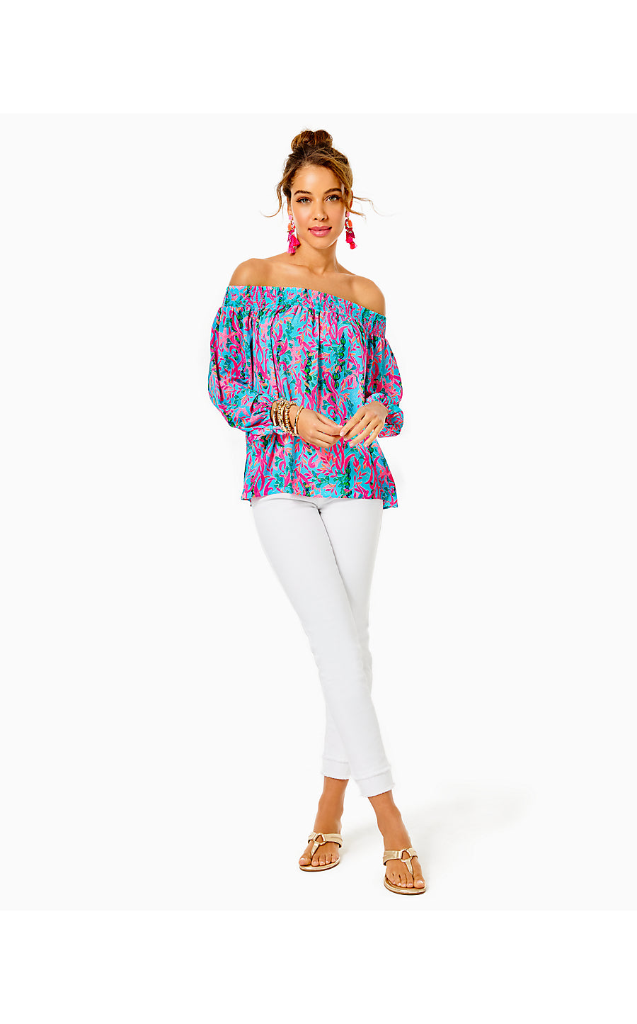 South Ocean High Rise Skinny - RESORT WHITE