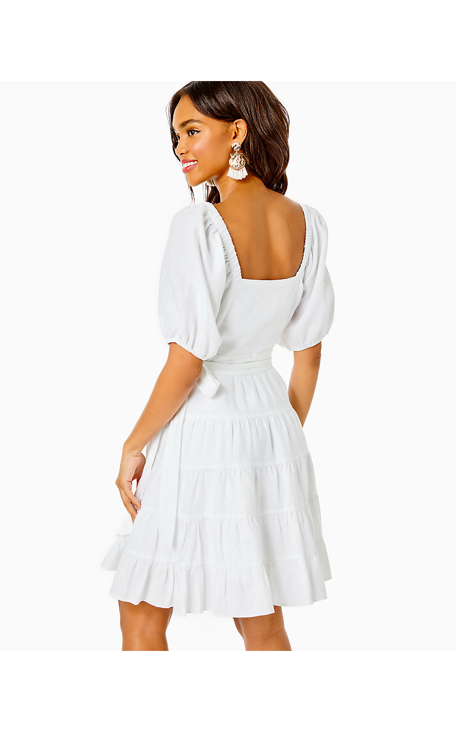 IRALEE DRESS - RESORT WHITE