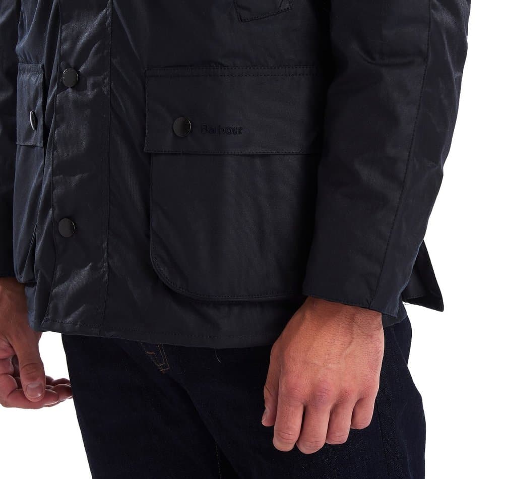 Ashby Wax Jacket  Navy