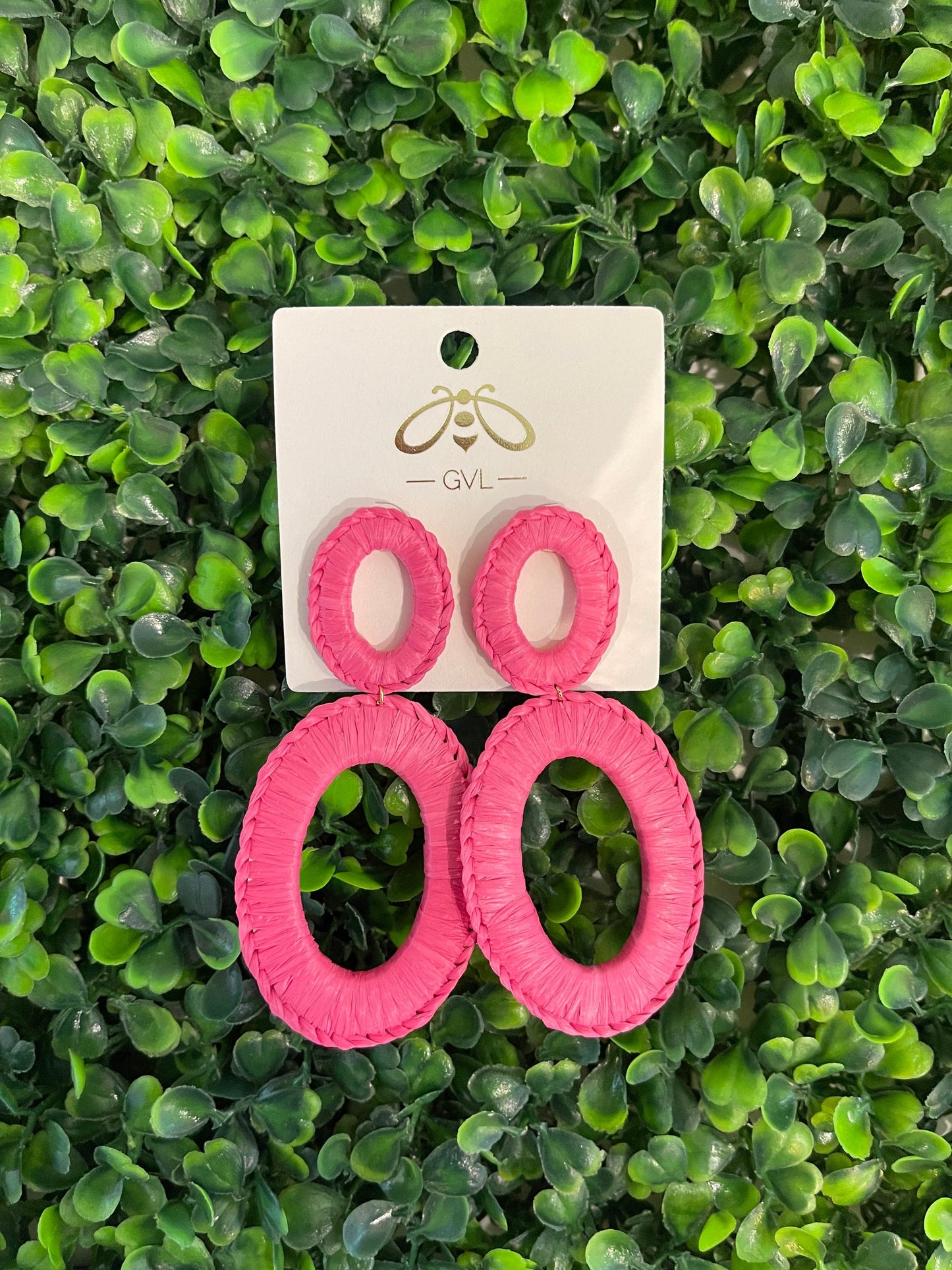 DOUBLE OVAL EARRINGS