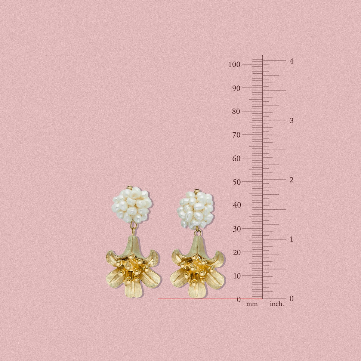 Lily Pearl Drop Earrings