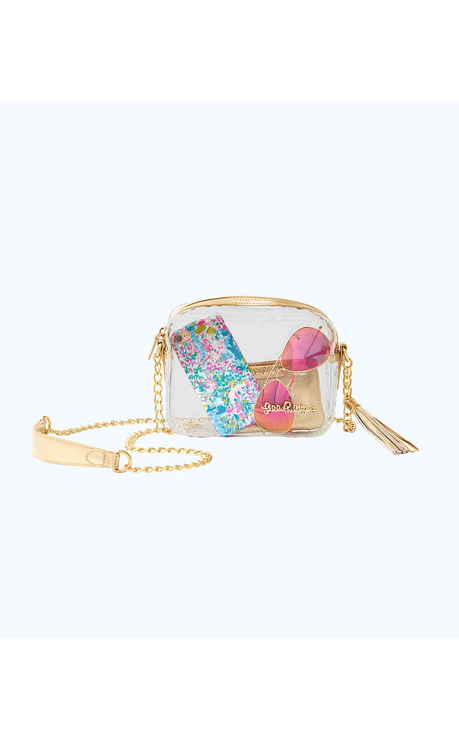 CLEAR CROSSBODY BAG