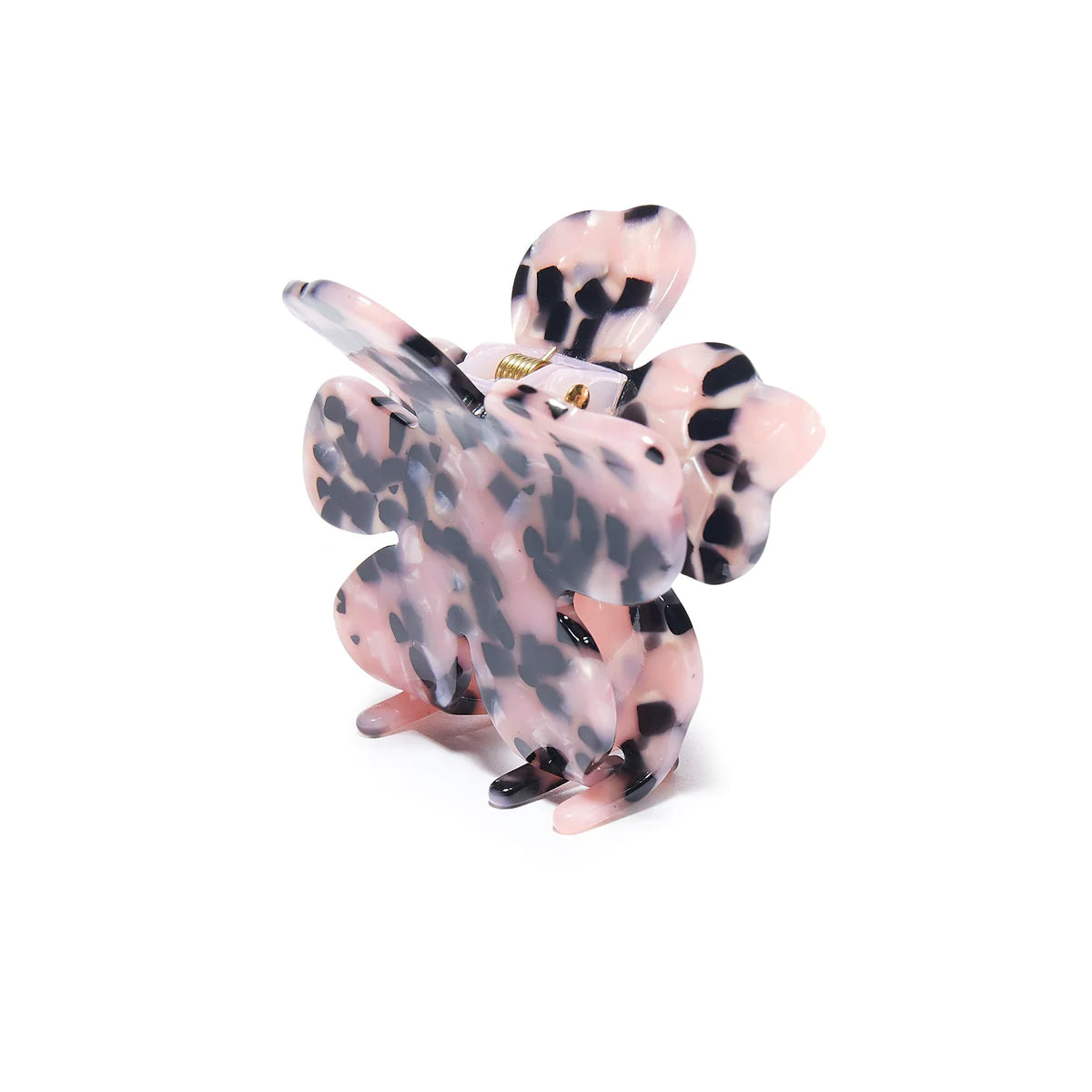 Lily Claw Clip - Spotted Blush