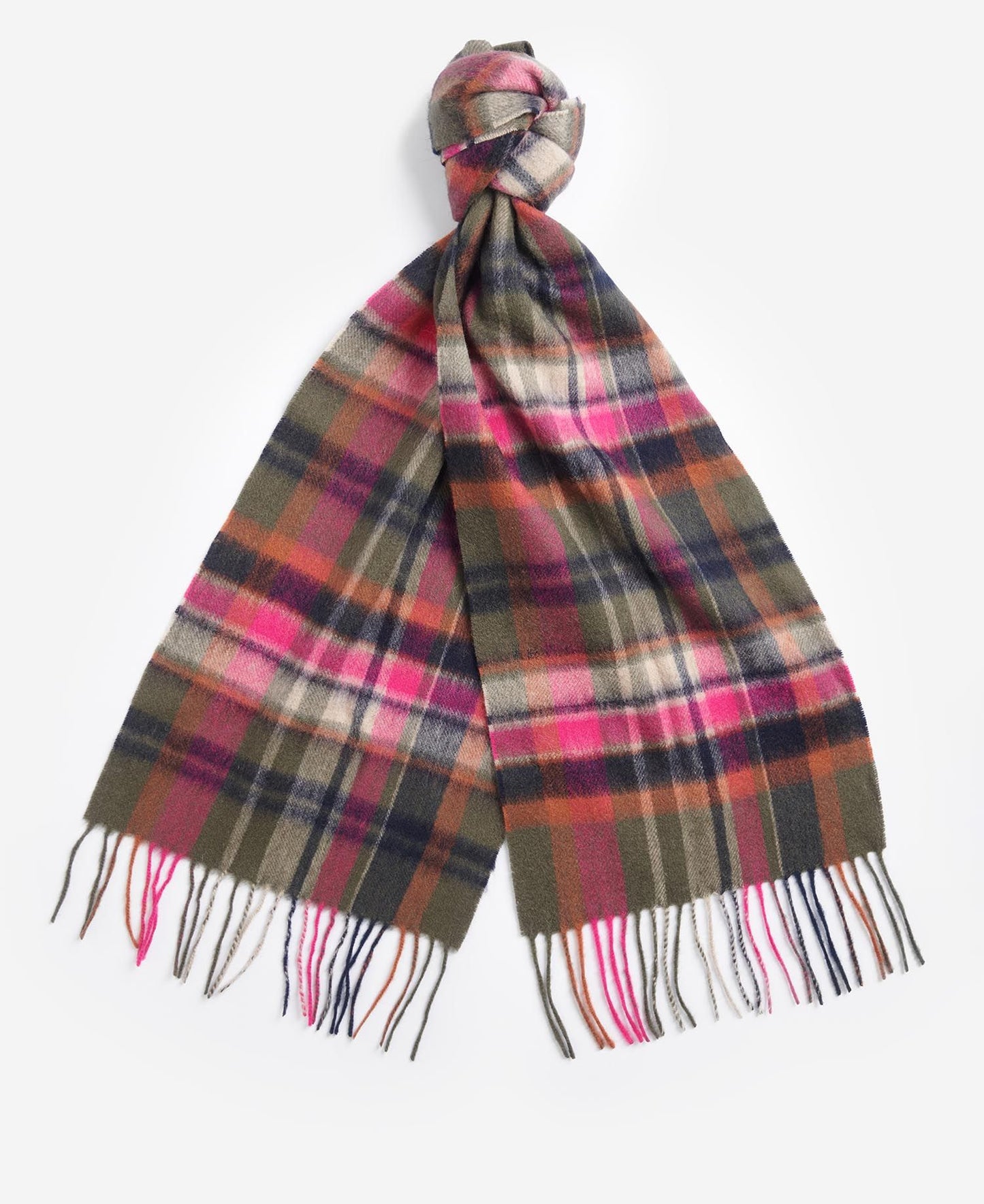 Vintage Winter Plaid Scarf