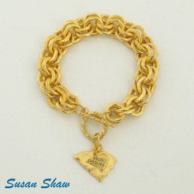 Gold State Bracelet - South Carolina