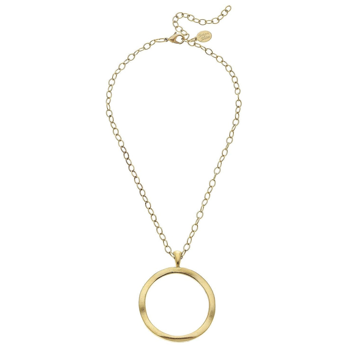 Gold Ring Necklace