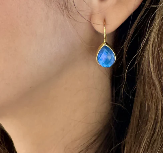 PETRA EARRINGS - TANZANITE