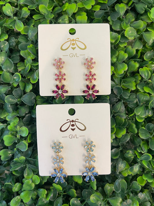 CAROLINE FLOWER EARRINGS