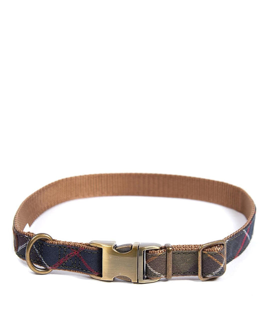 Barbour Dog Webbing Collar Tartan