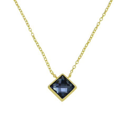 SHIRALY NECKLACE - MIDNIGHT BLUE